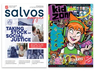 Salvos Magazine and Kidzone PowerPoint - March 15, 2025